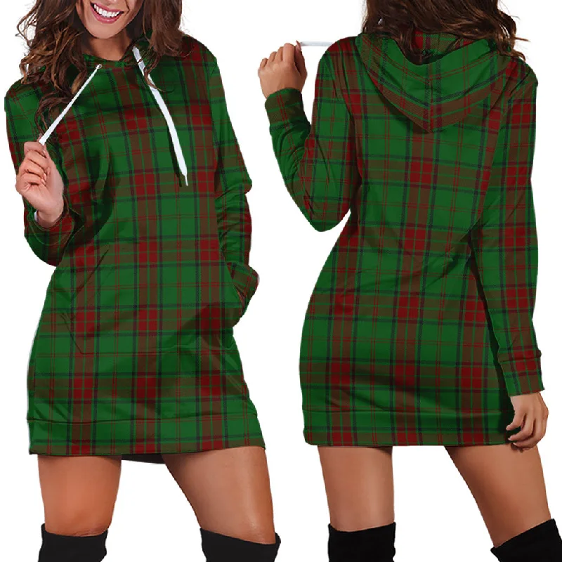 Maxwell Hunting Tartan Hoodie Dress Trendy new unclassified dresses