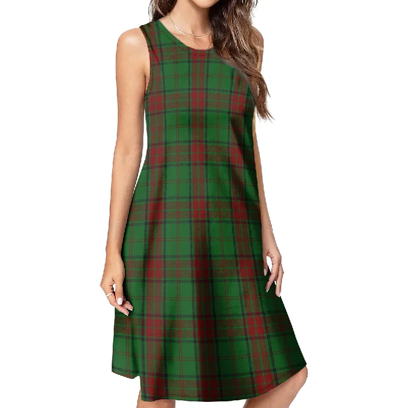 Maxwell Hunting Tartan Womens Casual Dresses Casual unclassified dresses