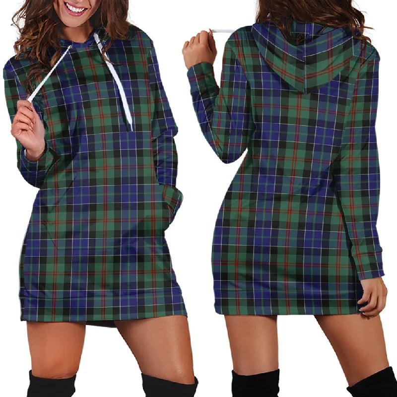 McFadzen #02 Tartan Hoodie Dress Open-back unclassified dresses