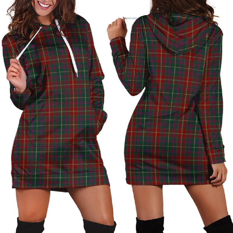 Meath County Ireland Tartan Hoodie Dress Casual unclassified dresses