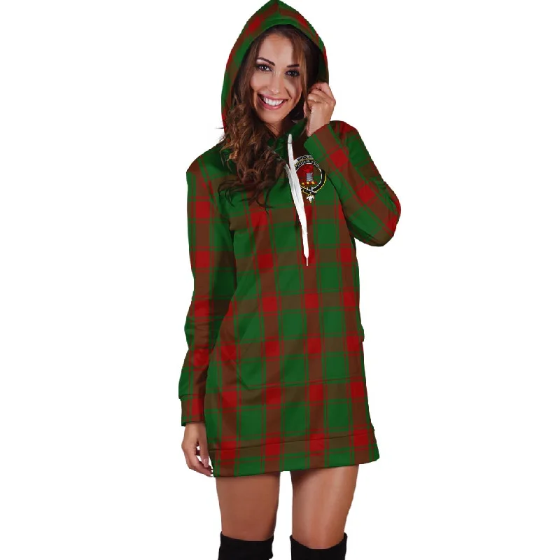 Middleton Tartan Hoodie Dress with Family Crest Luxury unclassified dresses