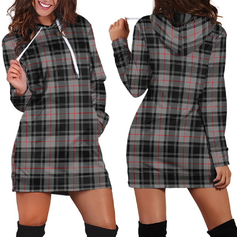 Moffat Tartan Hoodie Dress Y2K unclassified dresses