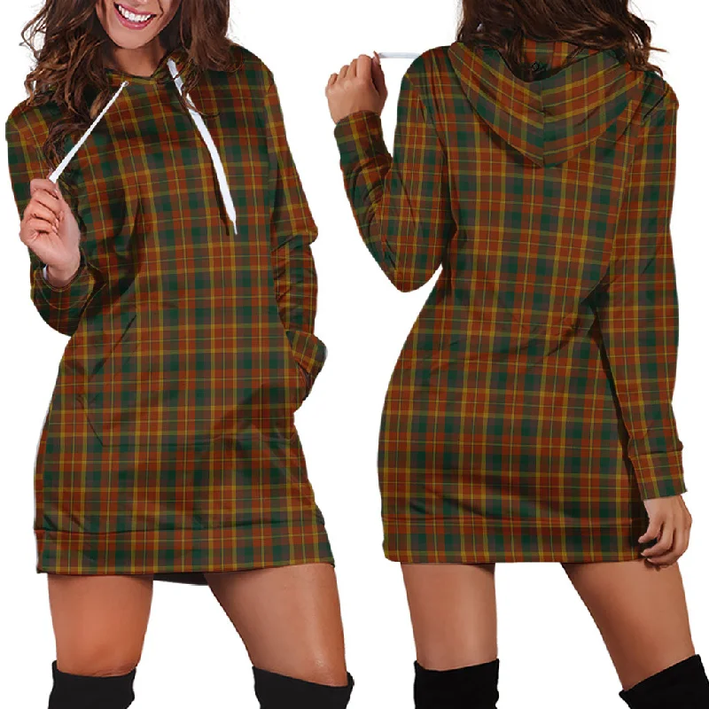 Monaghan County Ireland Tartan Hoodie Dress Polka dot unclassified dresses