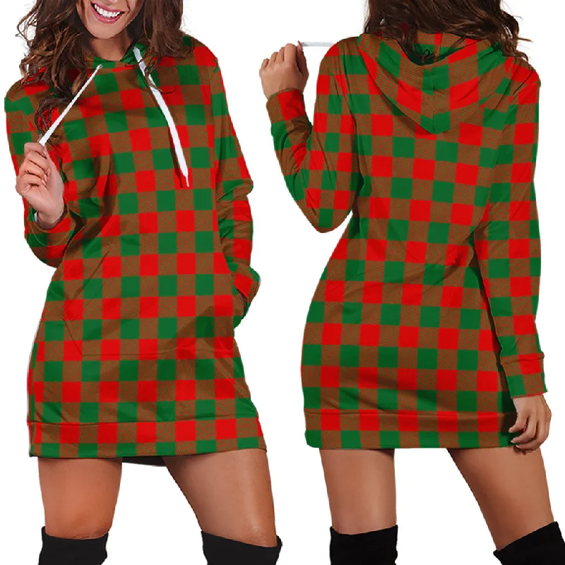 Moncrieff Modern Tartan Hoodie Dress Date night unclassified dresses