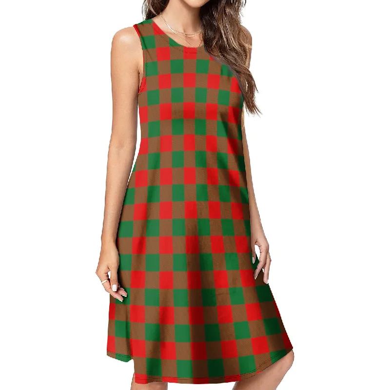 Moncrieff Modern Tartan Womens Casual Dresses Cocktail unclassified dresses