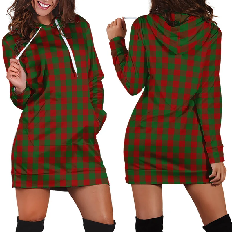 Moncrieff (Moncreiffe) Tartan Hoodie Dress Neutral tone unclassified dresses