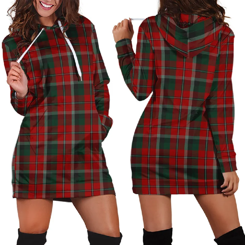 Montrose Tartan Hoodie Dress Velvet unclassified dresses