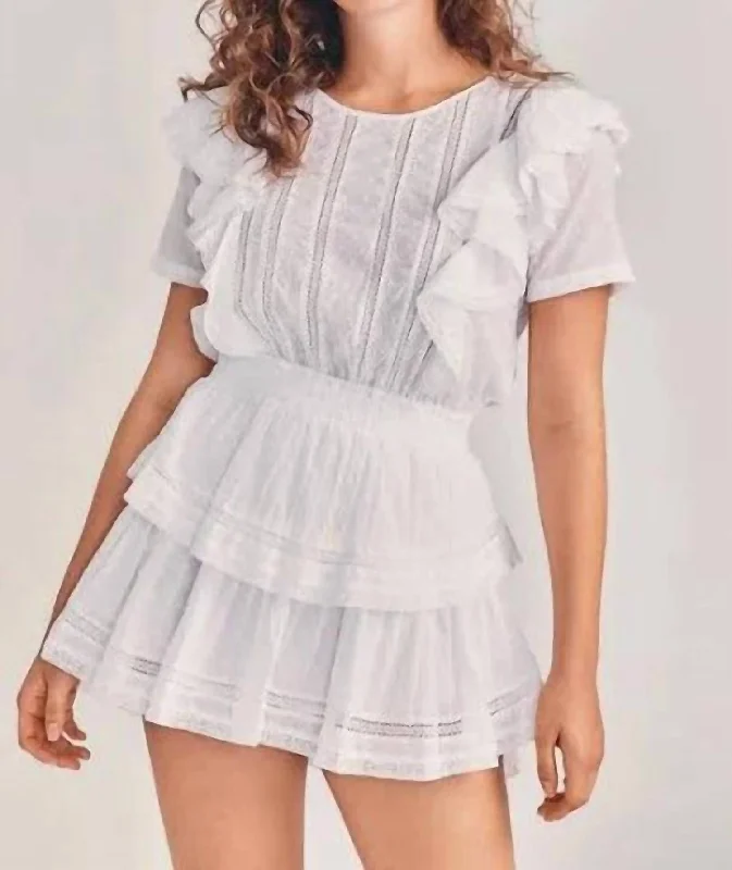 Natasha Dress In White Budget-friendly unclassified dresses