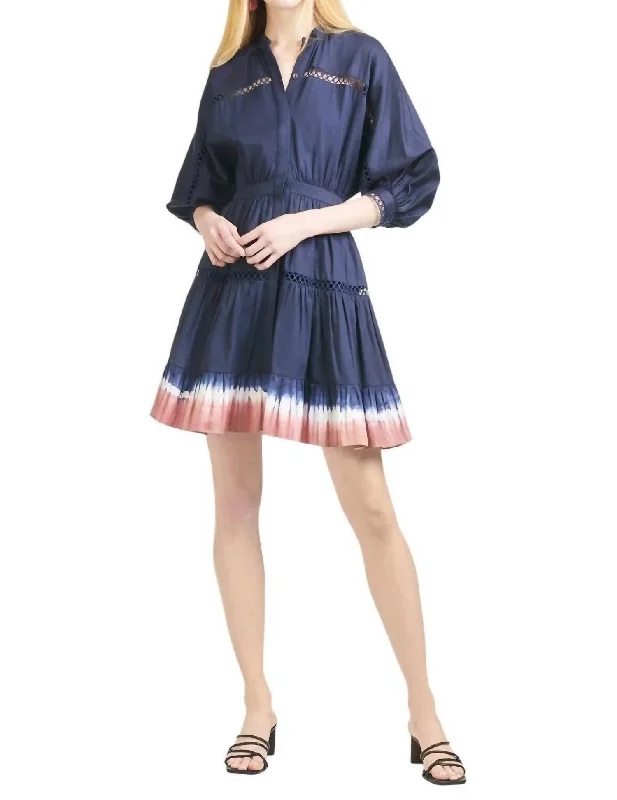 Piper Dress In Midnight Chiffon unclassified dresses