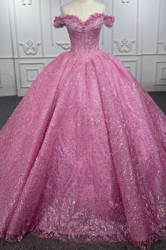 Quinceanera Dress Exquisite Quinceanera Dresses Ball Gown V-neck Sleeveless Prom Dresses Soft fabric unclassified dresses