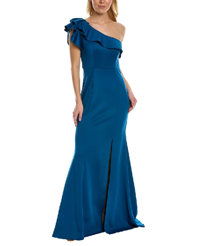 Rene Ruiz One-Shoulder Gown Comfortable unclassified dresses