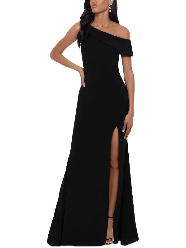 Womens One Shoulder Formal Evening Dress One-shoulder unclassified dresses