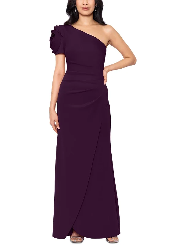 Womens One Shoulder Formal Evening Dress Travel unclassified dresses